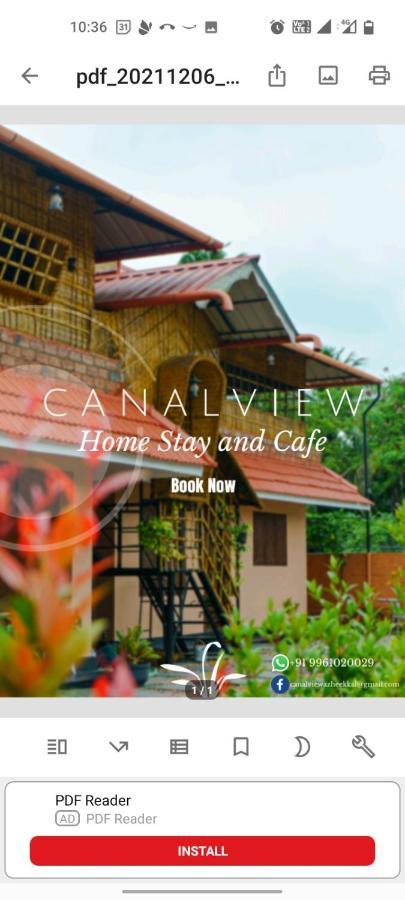 Canalview Private Cottage Azhikkal Ayiram Thengu Panmana Luaran gambar